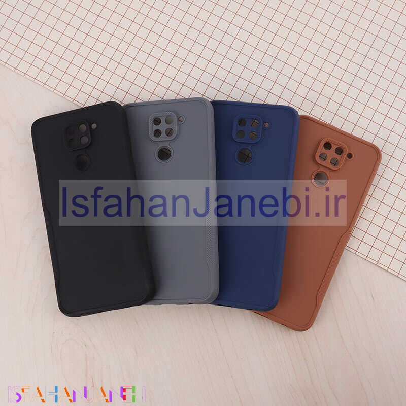 اصفهان جانبی-قاب ژله ای Defender شیائومی Redmi Note 9 / Redmi 10x 4G محافظ لنزدار