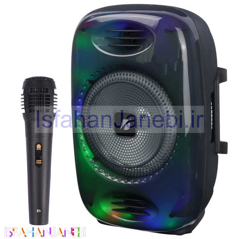 اصفهان جانبی-اسپیکر بلوتوثی کی برود KTS-1896 + میکروفون