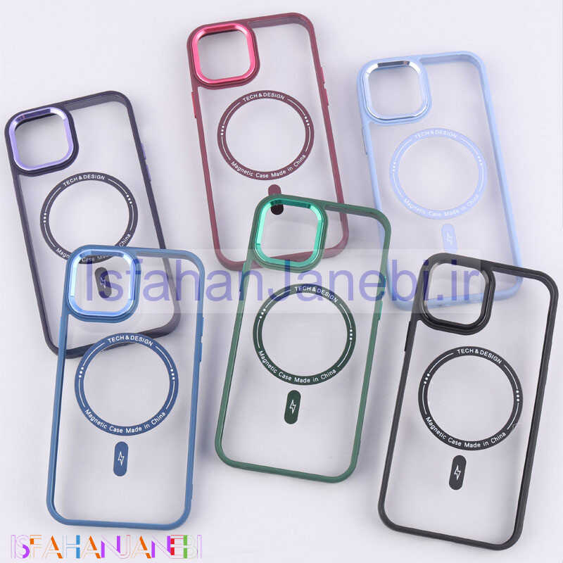 اصفهان جانبی-قاب شفاف Magnetic اصلی مگ سیف iPhone 12 / 12 Pro