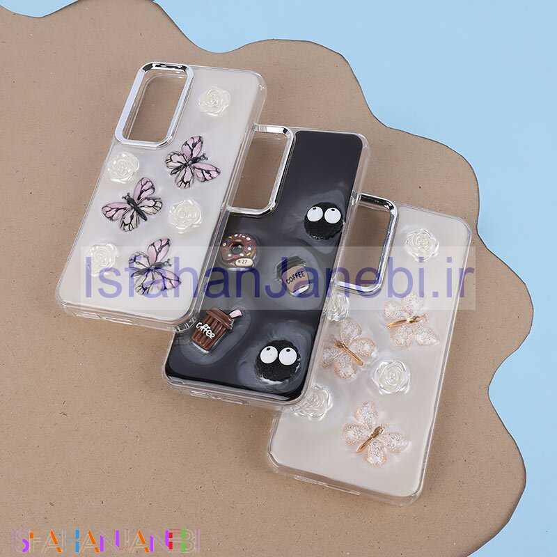 اصفهان جانبی-قاب رزینی سامسونگ Galaxy A55 برجسته طرح دار