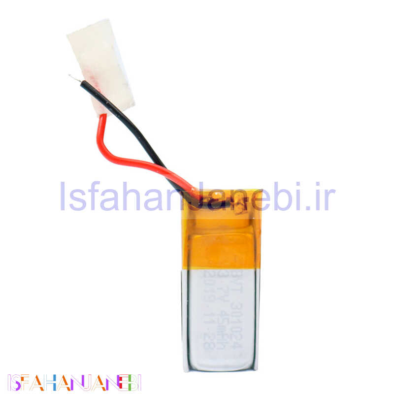 اصفهان جانبی-باتری لیتیوم 180mAh 14*10*2mm 401120