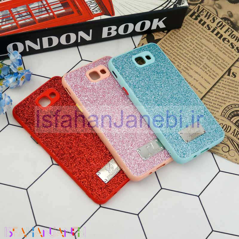 اصفهان جانبی-قاب شاینی Swarovski محافظ لنزدار Samsung Galaxy J5 Prime