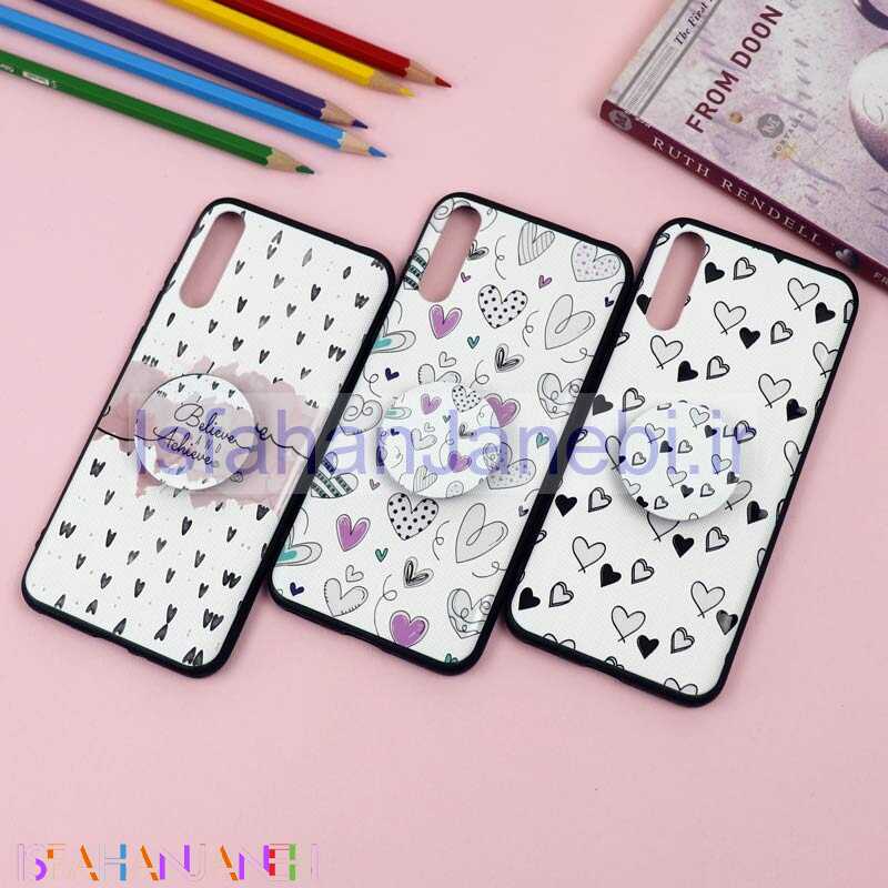 اصفهان جانبی-قاب فانتزی برجسته + پاپ سوکت طرح قلب هواوی Y8p سری D