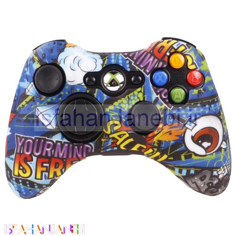 اصفهان جانبی-روکش دسته بازی Xbox 360 طرح اسکلت گرافیکی