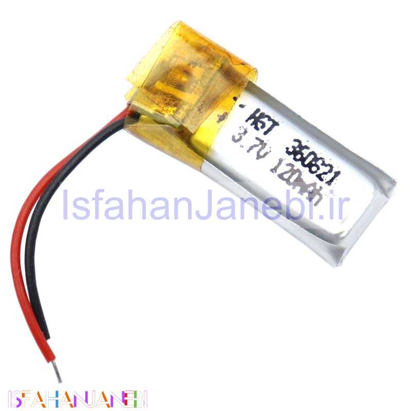 اصفهان جانبی-باتری لیتیوم 120mAh 21*9*3mm 360821