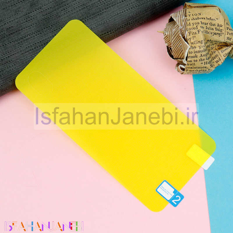 اصفهان جانبی-برچسب پشت تمام چسب زرد Samsung Galaxy A01 Core