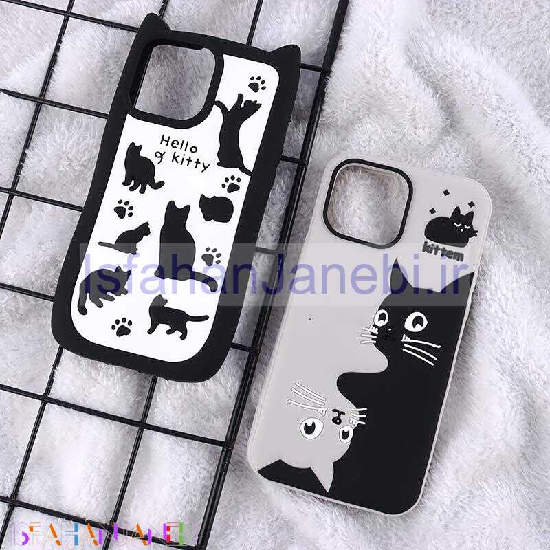 اصفهان جانبی-قاب سیلیکونی Vip Max آیفون iPhone 12 Pro Max طرح گربه