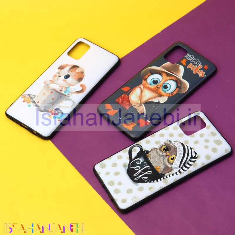 اصفهان جانبی-قاب فانتزی برجسته طرح کارتونی سامسونگ A51 سری H