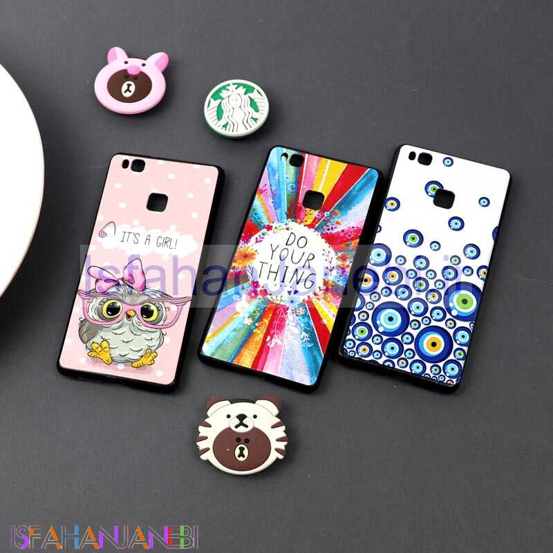 اصفهان جانبی-قاب فانتزی برجسته دخترانه هواوی Honor P9 Lite سری 6