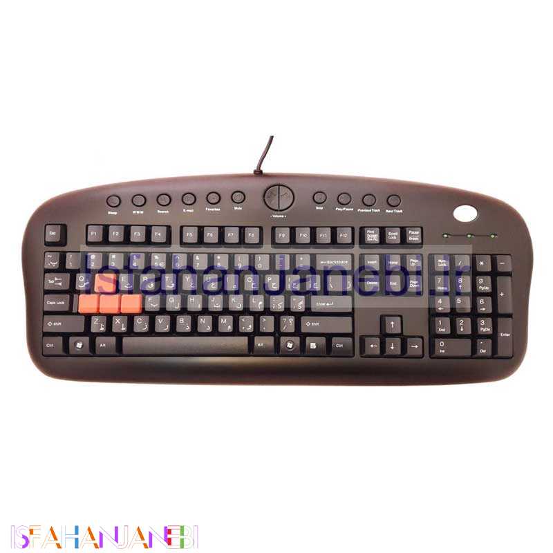 اصفهان جانبی-کیبورد ایفورتک A4TECH KB-28GU