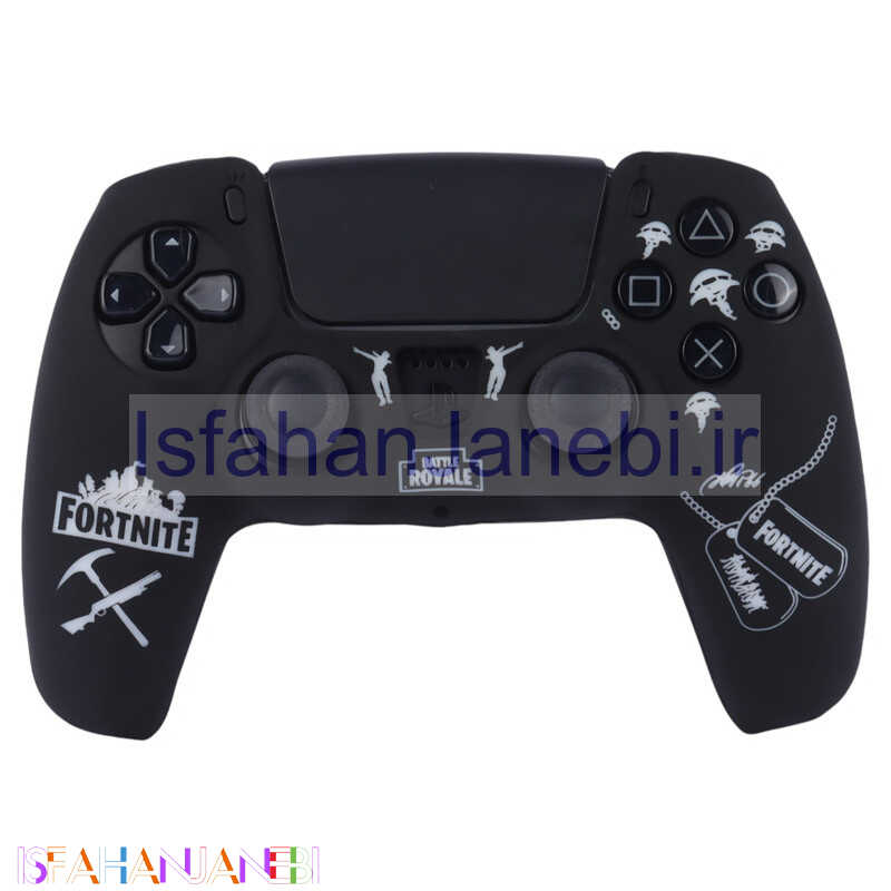 اصفهان جانبی-روکش دسته بازی PS5 طرح Fortnite مشکی سفید