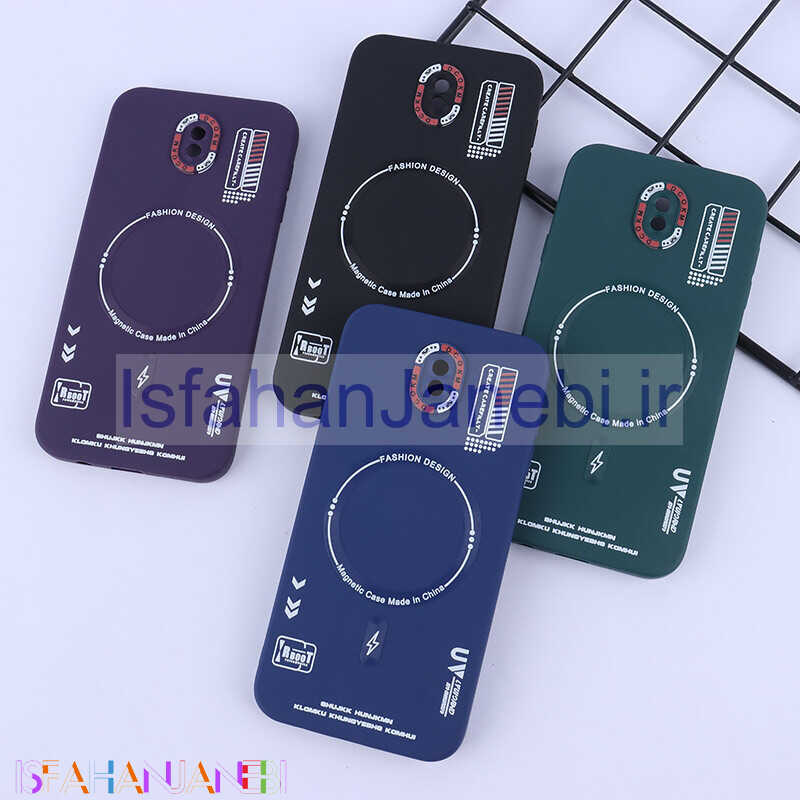 اصفهان جانبی-قاب ژله ای Dcokm سامسونگ Galaxy J7 Pro طرح مگ سیف محافظ لنزدار