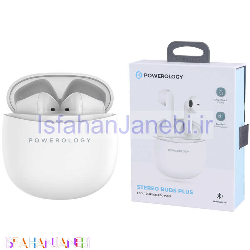 اصفهان جانبی-هندزفری بلوتوث دو تایی Powerology PWLAU001