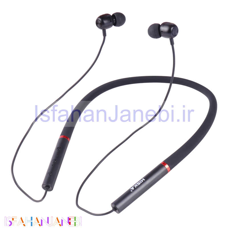 اصفهان جانبی-هندزفری بلوتوث دورگردنی Hiska FX-393