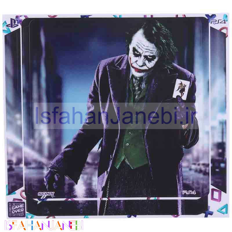 اصفهان جانبی-اسکین پلی استیشن 4 اسلیم طرح Joker کد 8