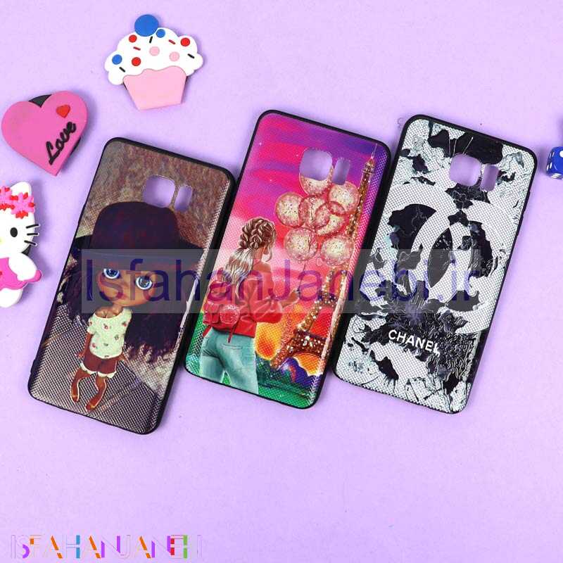 اصفهان جانبی-قاب فانتزی برجسته دخترانه سامسونگ Note 5 سری 3