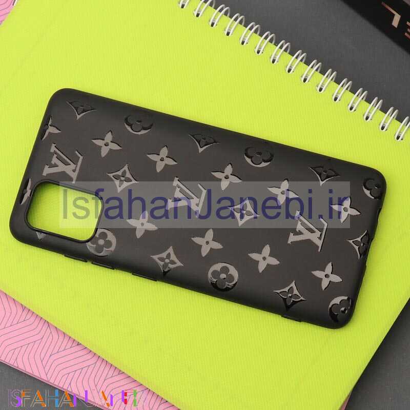 اصفهان جانبی-قاب طرحدار مشکی LV سامسونگ A51