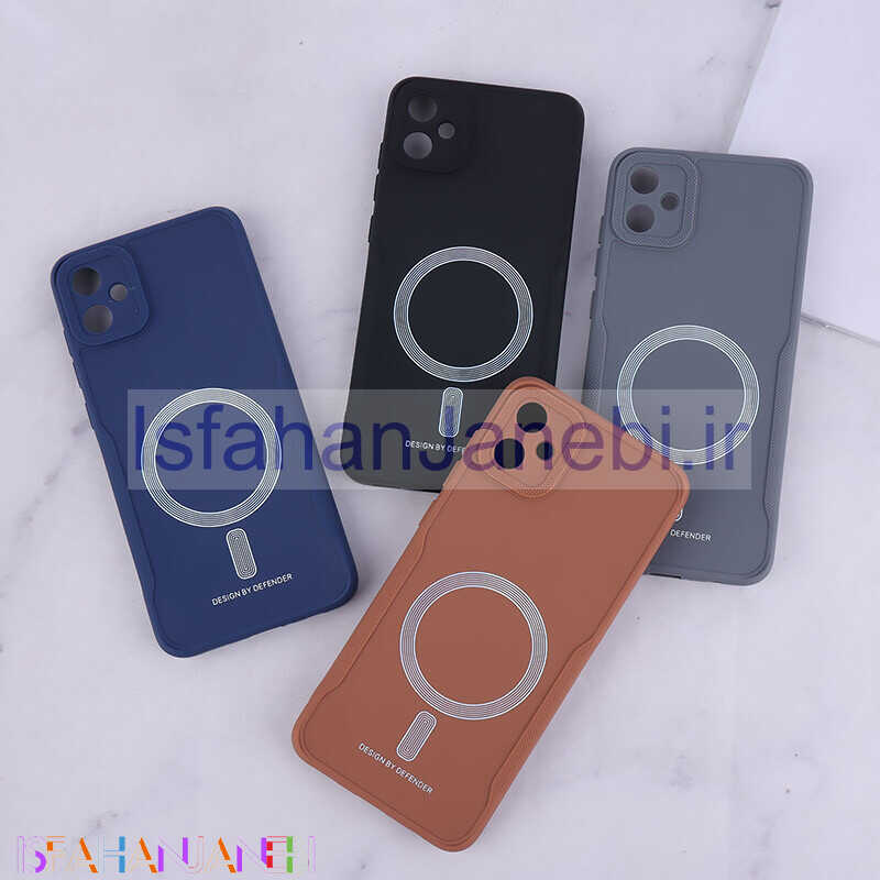 اصفهان جانبی-قاب ژله ای Design By Defender سامسونگ Galaxy A05 طرح مگ سیف محافظ لنزدار