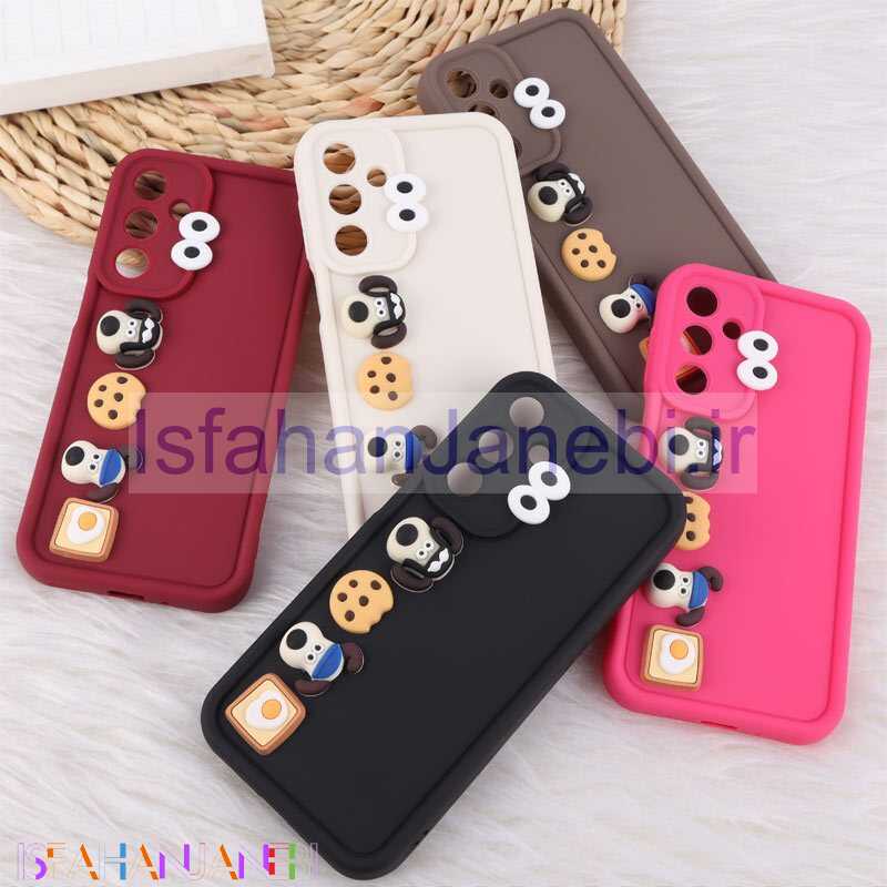 اصفهان جانبی-قاب سولید سامسونگ Galaxy A16 4G / A16 5G عروسک برجسته محافظ لنزدار