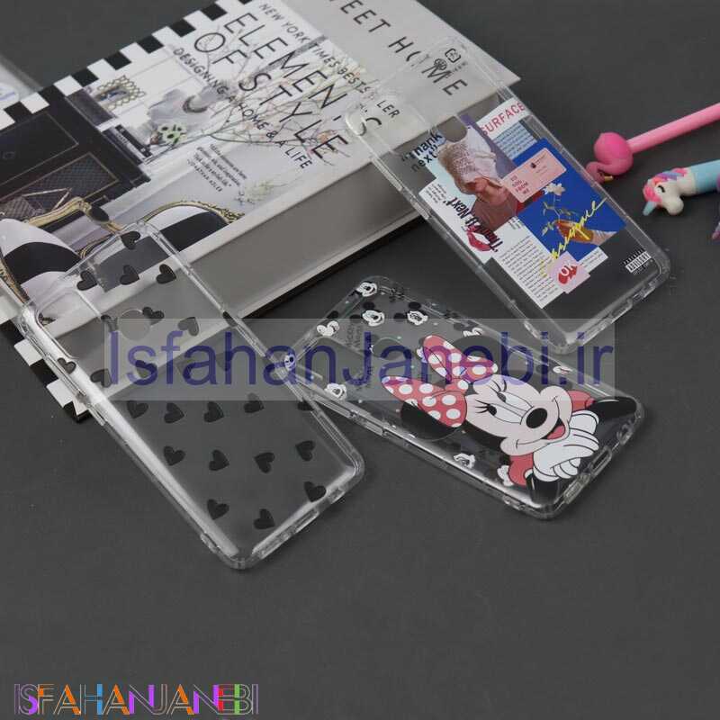 اصفهان جانبی-قاب ژله ای بی رنگ طرحدار سامسونگ A21s