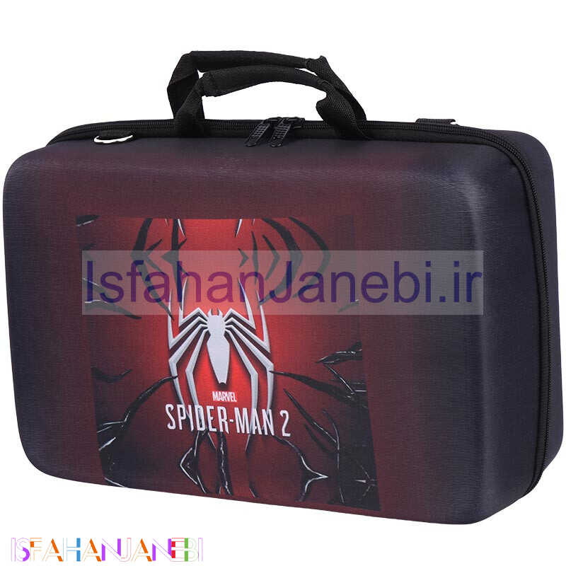 اصفهان جانبی-کیف کنسول بازی PS5 Slim طرح Spider man 2