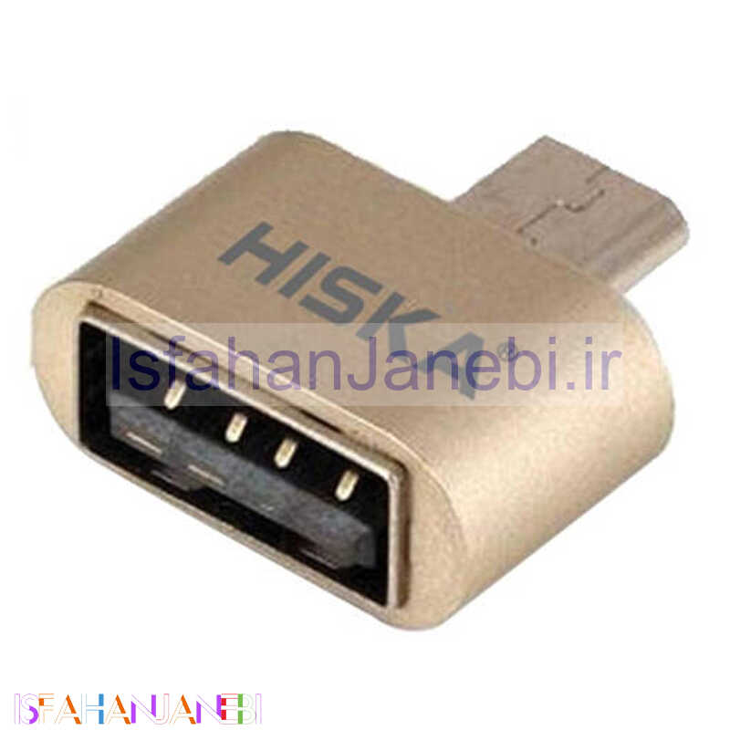 اصفهان جانبی-تبدیل Hiska OT-02 OTG MicroUSB