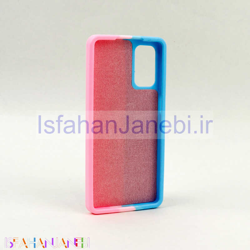 اصفهان جانبی-قاب سیلیکونی اورجینال رنگین کمانی طرح بافت Samsung Galaxy M52