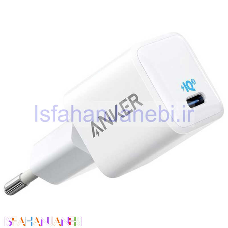 اصفهان جانبی-کلگی فست شارژ Anker Powerport 3 Nano A2633 3A PD 20W Type-C