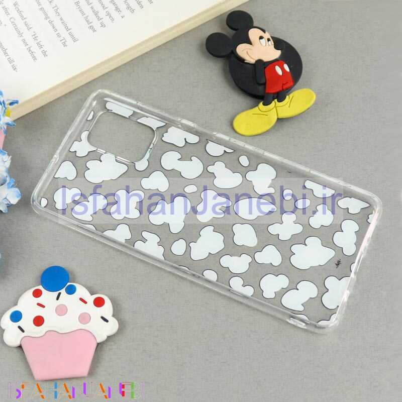 اصفهان جانبی-قاب ژله ای شفاف طرحدار پلنگی Samsung Galaxy A71