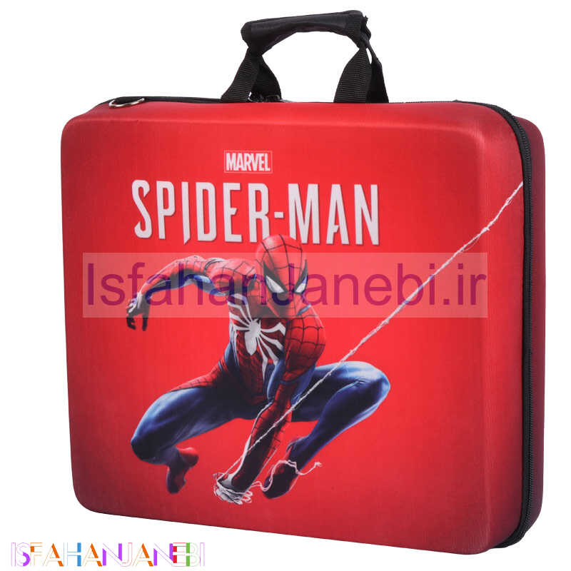 اصفهان جانبی-کیف کنسول بازی PS4 طرح Marvel Spider-Man کد 1