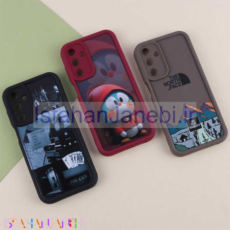 اصفهان جانبی-قاب سولید طرح دار محافظ لنزدار Samsung Galaxy A25