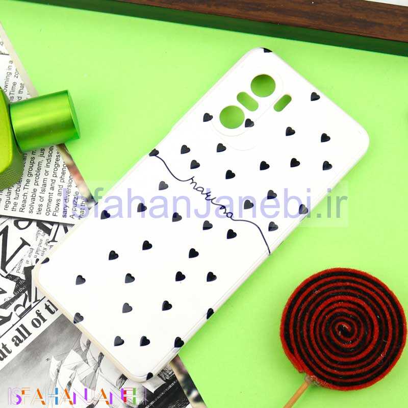 اصفهان جانبی-قاب سیلیکونی محافظ لنزدار طرح قلب Xiaomi Poco F3