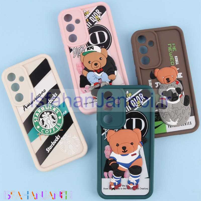 اصفهان جانبی-قاب سولید سامسونگ Galaxy A55 برجسته محافظ لنزدار