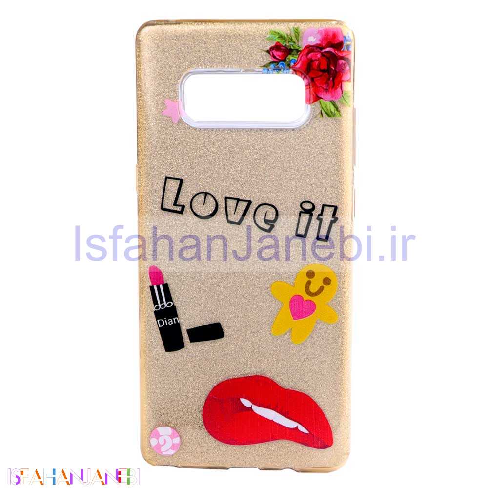 اصفهان جانبی-قاب ژله ای طرح دار Samsung Note 8 Robobear