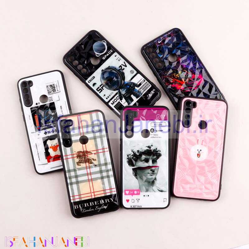 اصفهان جانبی-قاب طرحدار پشت برجسته محافظ لنزدار Xiaomi Redmi Note 8