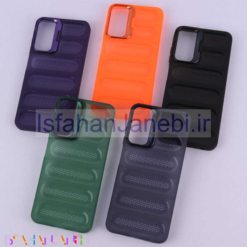 اصفهان جانبی-قاب پافر توری دار ژله ای استندشو سامسونگ Galaxy A05s