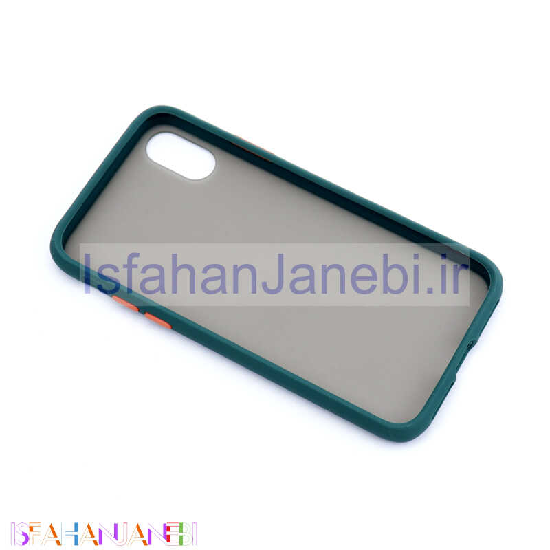 اصفهان جانبی-قاب PC مات iPhone X/XS یشمی
