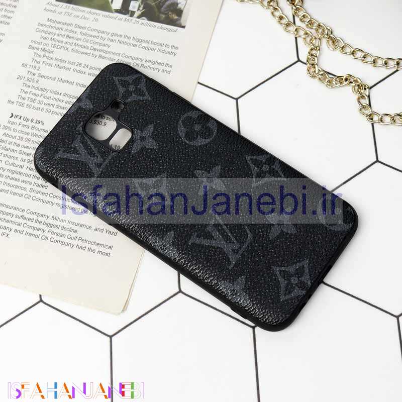 اصفهان جانبی-قاب محافظ لنزدار چرمی لاکچری Samsung J6 2018