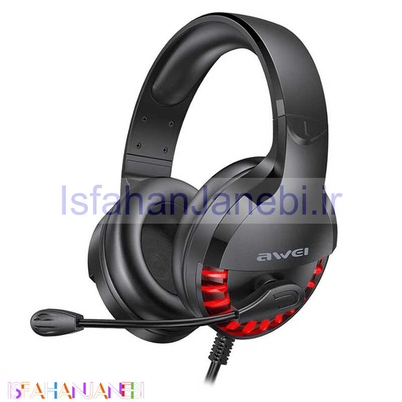 اصفهان جانبی-هدست گیمینگ سیم دار Awei ES-770i