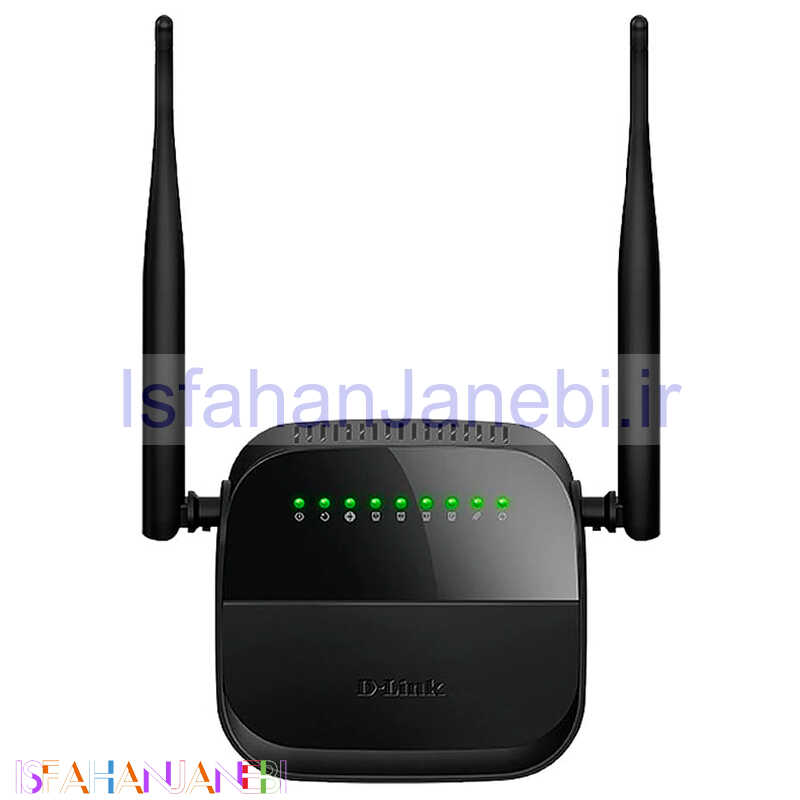 اصفهان جانبی-مودم روتر +ADSL2 دی لینک DSL-124