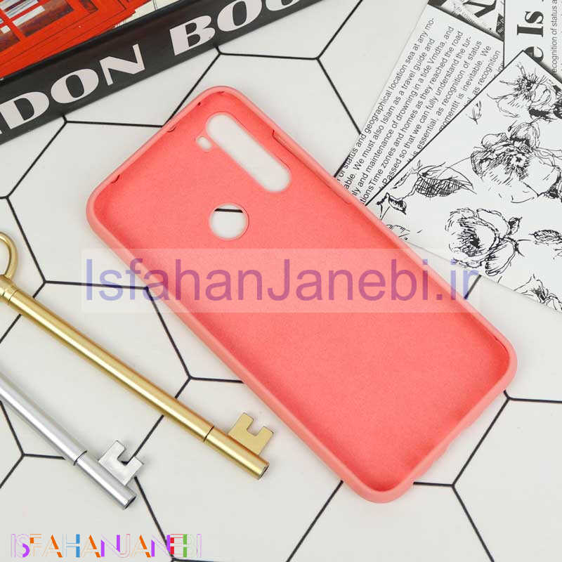 اصفهان جانبی-قاب سیلیکونی اصلی زیربسته شیائومی Redmi Note 8