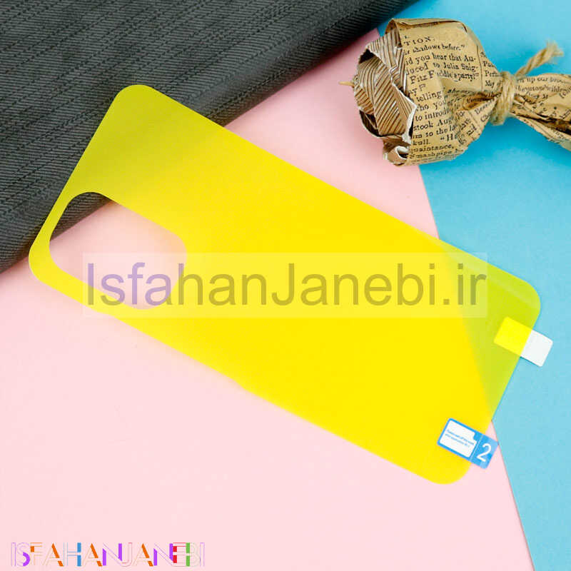 اصفهان جانبی-برچسب پشت تمام چسب زرد Xiaomi Poco F3