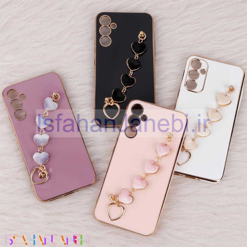 اصفهان جانبی-قاب My Case محافظ لنزدار + آویز دستی Samsung Galaxy A34