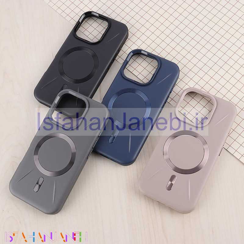 اصفهان جانبی-قاب PC مگ سیف آیفون iPhone 16 Pro براق