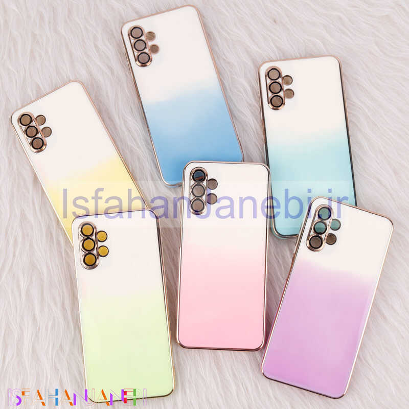 اصفهان جانبی-قاب My Case دو رنگ محافظ لنزدار Samsung Galaxy A13 4G