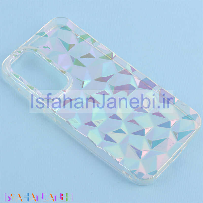 اصفهان جانبی-قاب ژله ای الماسی شفاف سامسونگ Galaxy A55