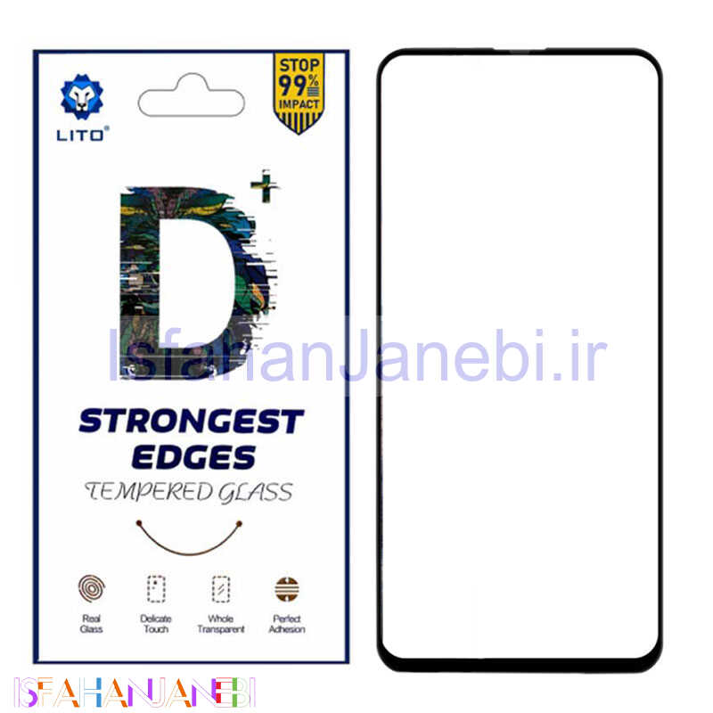 اصفهان جانبی-گلس +D لیتو Huawei Honor 9X مشکی