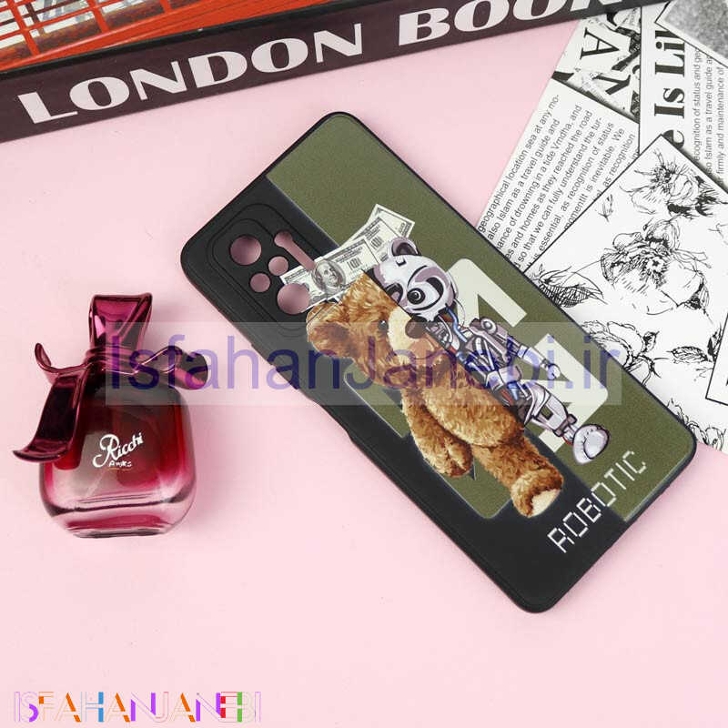 اصفهان جانبی-قاب طرحدار IMD 3D محافظ لنزدار Xiaomi Redmi Note 10 Pro