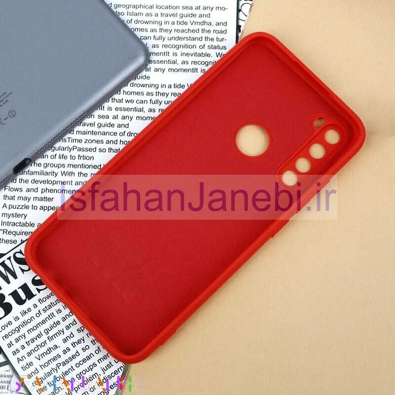 اصفهان جانبی-قاب سیلیکونی محافظ لنزدار Xiaomi Redmi Note 8