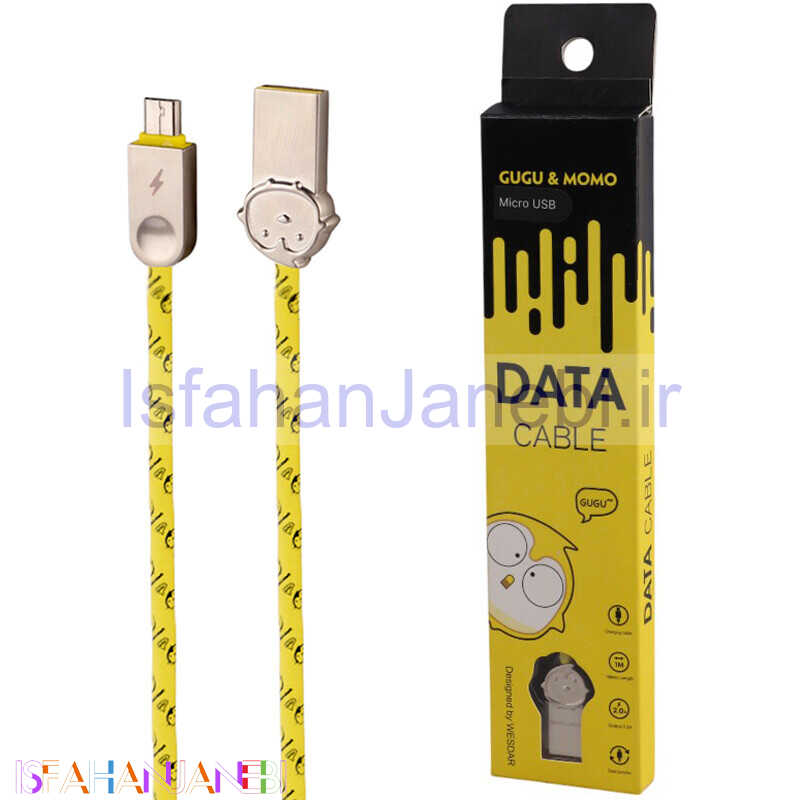 اصفهان جانبی-کابل میکرو یو اس بی Gugu & Momo M6 2A 1m